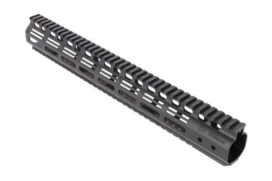 Noveske 15in Hybrid M-LOK Rail for the AR-15 combines an ergonomic and narrow M-LOK handguard with full length pic rails